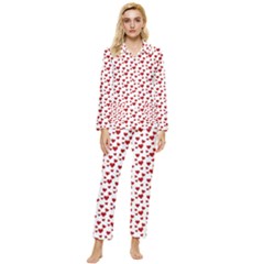 Billions Of Hearts Womens  Long Sleeve Velvet Pocket Pajamas Set by ConteMonfrey