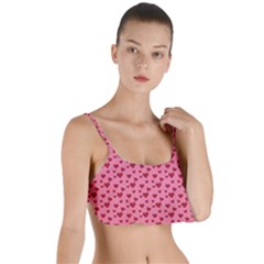 Cute Little Hearts Layered Top Bikini Top 