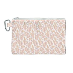 Delicated Leaves Canvas Cosmetic Bag (large) by ConteMonfrey