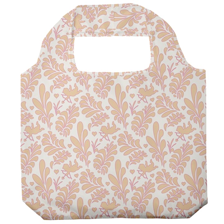 Delicated Leaves Foldable Grocery Recycle Bag