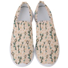 Romantic Heart Keys Men s Slip On Sneakers by ConteMonfrey