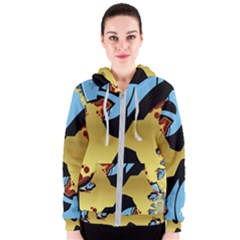 Abstract 3d Art New World Women s Zipper Hoodie by Wegoenart