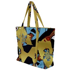 Abstract 3d Art New World Zip Up Canvas Bag by Wegoenart