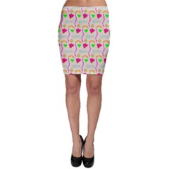 Geometric Shape Pattern Shapes Bodycon Skirt by Wegoenart