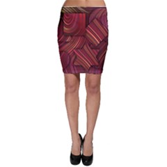 Shapes Shape Spiral Pattern Swirls Swril Bodycon Skirt by Wegoenart