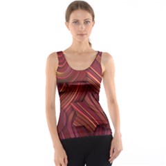 Shapes Shape Spiral Pattern Swirls Swril Tank Top by Wegoenart