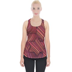 Shapes Shape Spiral Pattern Swirls Swril Piece Up Tank Top by Wegoenart