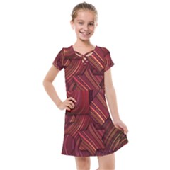 Shapes Shape Spiral Pattern Swirls Swril Kids  Cross Web Dress by Wegoenart