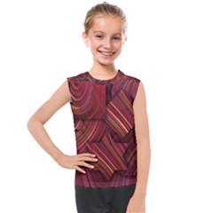 Shapes Shape Spiral Pattern Swirls Swril Kids  Mesh Tank Top by Wegoenart