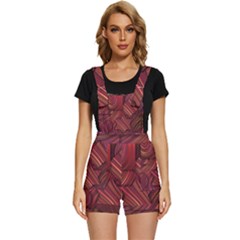 Shapes Shape Spiral Pattern Swirls Swril Short Overalls