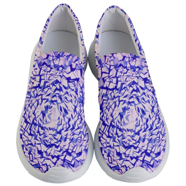 Cubes Cube Abstract Geometric Art Women s Lightweight Slip Ons