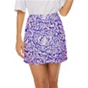 Cubes Cube Abstract Geometric Art Mini Front Wrap Skirt View1