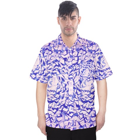 Cubes Cube Abstract Geometric Art Men s Hawaii Shirt by Wegoenart