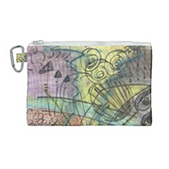 Energy Flow Intuition Canvas Cosmetic Bag (large) by Wegoenart