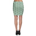 Pattern Ball Soccer Background Bodycon Skirt View2