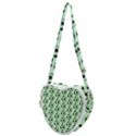 Pattern Ball Soccer Background Heart Shoulder Bag View1