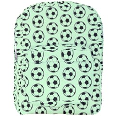 Pattern Ball Soccer Background Full Print Backpack