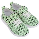 Pattern Ball Soccer Background Kids  Velcro Strap Shoes View3