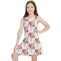 Key To The Heart Kids  Lightweight Sleeveless Dress by ConteMonfrey