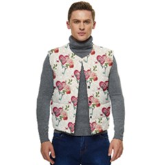 Key To The Heart Men s Short Button Up Puffer Vest	 by ConteMonfrey