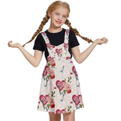 Key To The Heart Kids  Apron Dress by ConteMonfrey