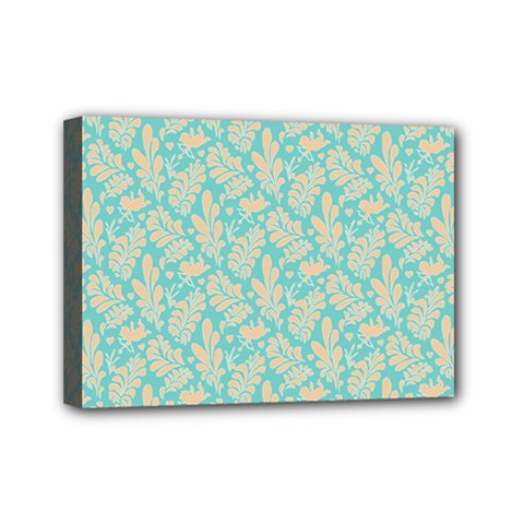 Contrasting Leaves Mini Canvas 7  X 5  (stretched) by ConteMonfrey