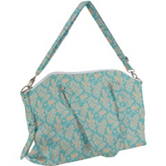 Contrasting Leaves Canvas Crossbody Bag by ConteMonfrey