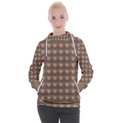 Sweet Hearts  Candy Vibes Women s Hooded Pullover by ConteMonfrey