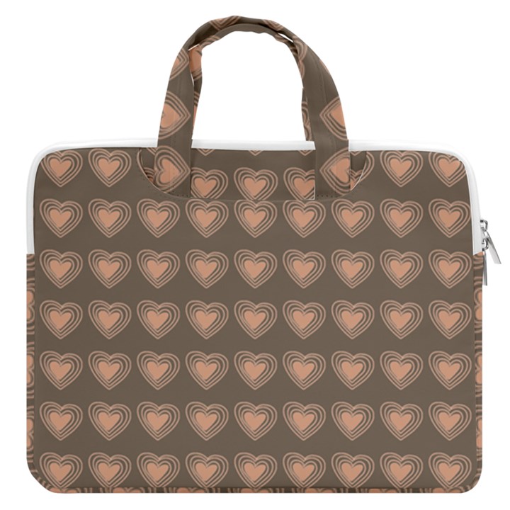 Sweet Hearts  Candy Vibes MacBook Pro 13  Double Pocket Laptop Bag