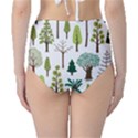 Chrismas Tree Greeen  Classic High-Waist Bikini Bottoms View2