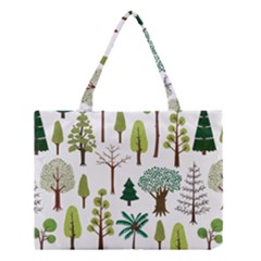 Chrismas Tree Greeen  Medium Tote Bag by nateshop