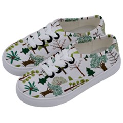 Chrismas Tree Greeen  Kids  Classic Low Top Sneakers by nateshop