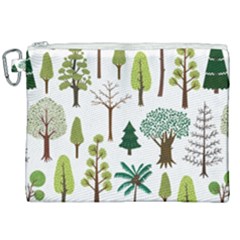 Chrismas Tree Greeen  Canvas Cosmetic Bag (xxl) by nateshop