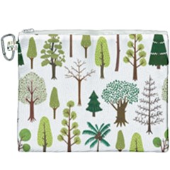 Chrismas Tree Greeen  Canvas Cosmetic Bag (xxxl) by nateshop