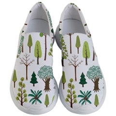 Chrismas Tree Greeen  Women s Lightweight Slip Ons by nateshop