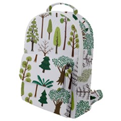 Chrismas Tree Greeen  Flap Pocket Backpack (small) by nateshop