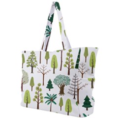 Chrismas Tree Greeen  Simple Shoulder Bag by nateshop