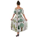 Chrismas Tree Greeen  Shoulder Straps Boho Maxi Dress  View2