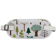 Chrismas Tree Greeen  Rounded Waist Pouch