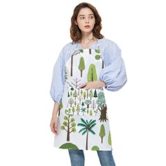 Chrismas Tree Greeen  Pocket Apron by nateshop