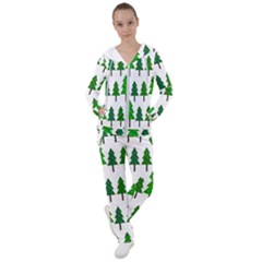 Chrismas Tree Greeen Women s Tracksuit by nateshop