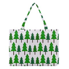 Chrismas Tree Greeen Medium Tote Bag by nateshop