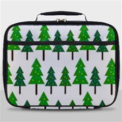 Chrismas Tree Greeen Full Print Lunch Bag by nateshop