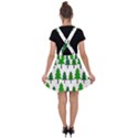 Chrismas Tree Greeen Velvet Suspender Skater Skirt View2