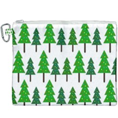 Chrismas Tree Greeen Canvas Cosmetic Bag (xxxl) by nateshop