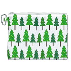 Chrismas Tree Greeen Canvas Cosmetic Bag (xxl) by nateshop