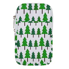 Chrismas Tree Greeen Waist Pouch (large) by nateshop