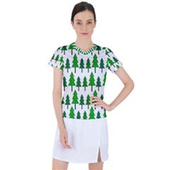 Chrismas Tree Greeen Women s Sports Top by nateshop