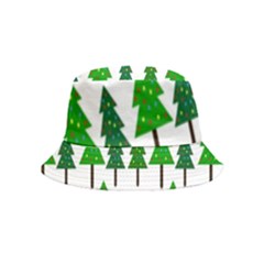 Chrismas Tree Greeen Bucket Hat (kids) by nateshop