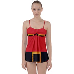 Christmas-acessories,santaclaus Babydoll Tankini Set by nateshop